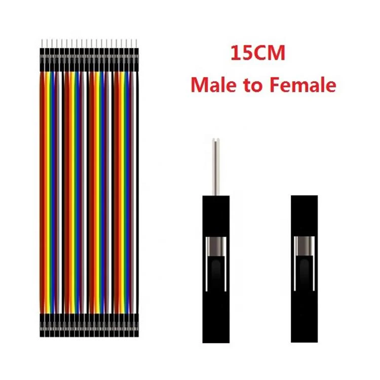 40 Potongan Kabel Jumper Berwarna Pria ke Wanita