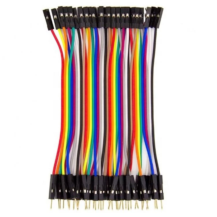 DuPont 40 Pin Kabel Jumper Wired untuk Pria Breadboard Wanita