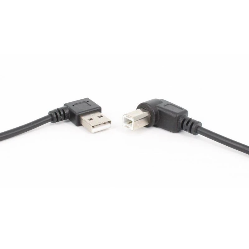 90 degree USB2.0 AM to Right Angle BM Scanner Cable 90 degree USB2.0 AM to Right Angle BM Scanner Cable