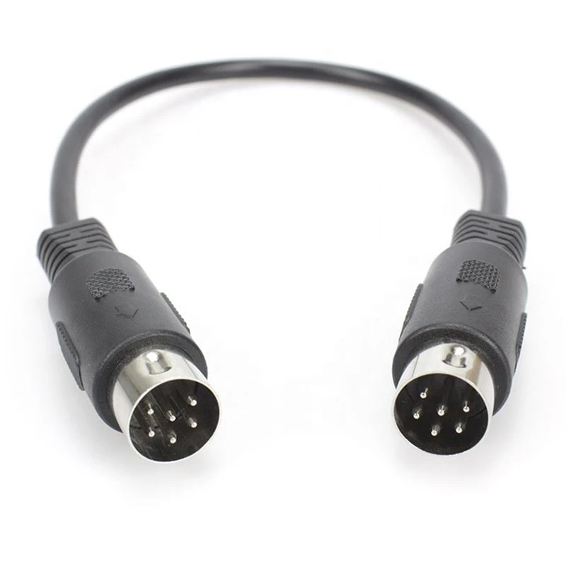 6 Pin Din Male to Din 6 Pin Male Serial Cable 6 Pin Din Male to Din 6 Pin Male Serial Cable