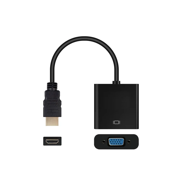 HDMI plug to VGA female converter