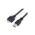 USB 3.0 Kabel Pria Ke Mikro B Pria Dengan Kunci Sekrup