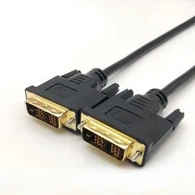DVI-D Single Link 18 +1 Pria ke Kabel Pria