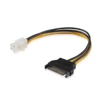 Motherboard ATX 4 Pin Ke 15 Kabel Daya Hard Drive SATA